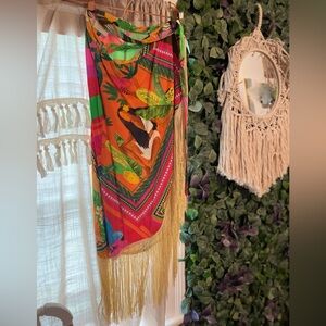 farm rio wrap skirt nwot